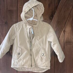 Old Navy Unisex Toddler 18-24 Month Jacket Lined Full Zip With Hood and Pockets